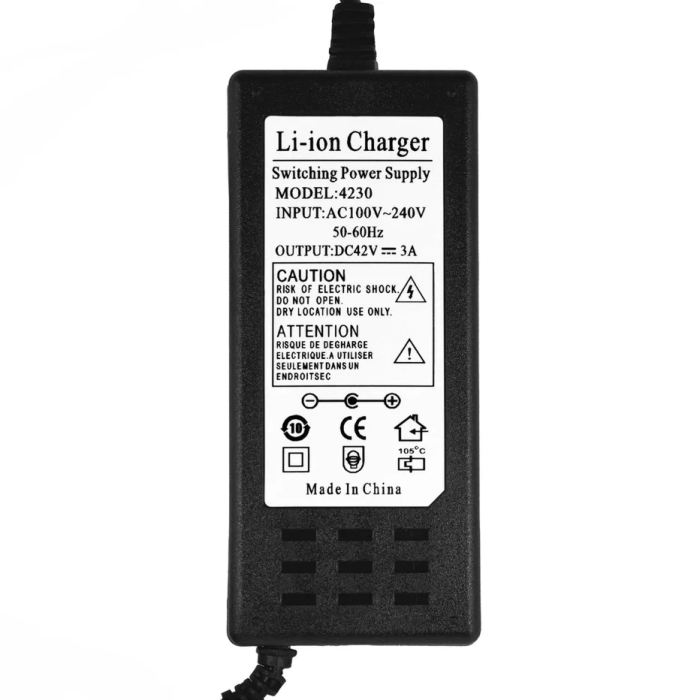 Зарядное устройство TS36В3A Tonsload для литий-ионных аккумуляторов (42В 3А)